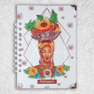 Agenda, Cuaderno, Planificador atemporal, Artesanías de Colombia – La Palenquera